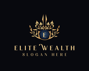 Ornament Royalty Wealth logo design