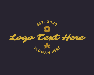 Classic Floral Leaf logo