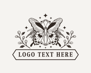 Mystical Butterfly Ornament logo