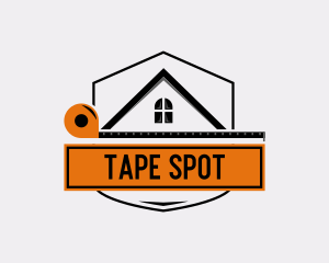 Builder Measuring Tape logo design