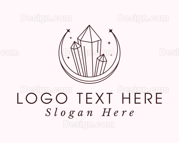 Luxury Crystal Sparkle Logo