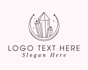 Luxury Crystal Sparkle logo