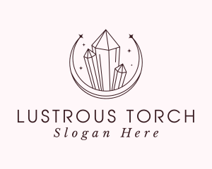 Luxury Crystal Sparkle Logo