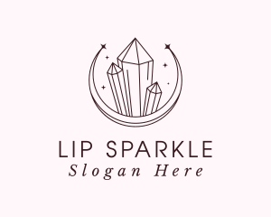 Luxury Crystal Sparkle logo design