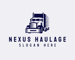 Cargo Truck Forwarding logo design