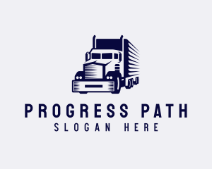 Cargo Truck Forwarding logo design