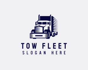 Cargo Truck Forwarding logo design