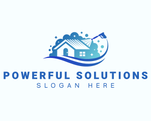 Home Cleaning Power Wash  logo design