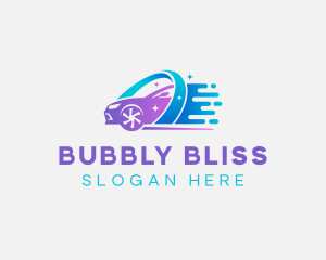 Car Wash Sparkle Cleaning logo design