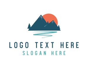 Outdoor Mountain Sunset  logo