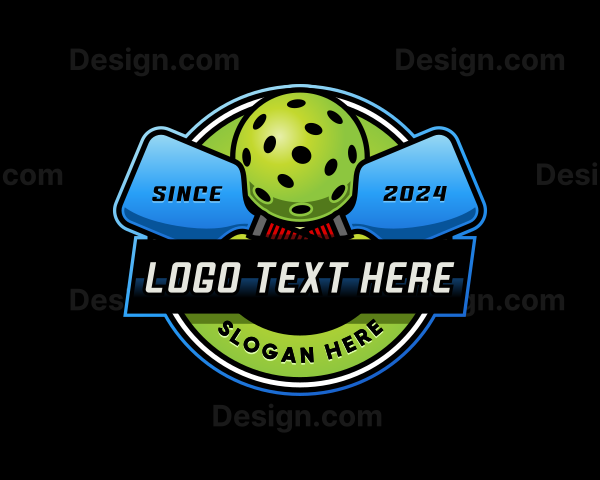 Pickleball Sports League Logo