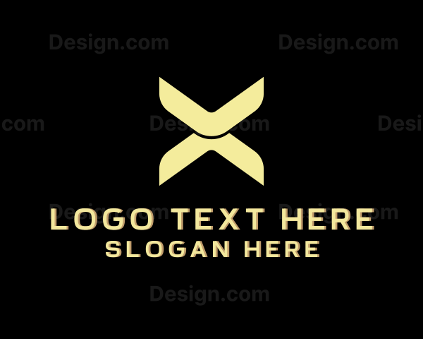 Digital Tech Programmer Letter X Logo