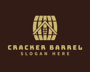 Rustic Barrel Home logo design