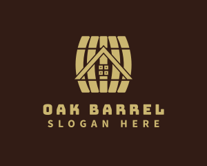 Rustic Barrel Home logo design