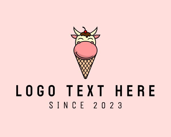 Ice Cream logo example 2