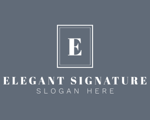 Elegant Jewelry Studio logo design