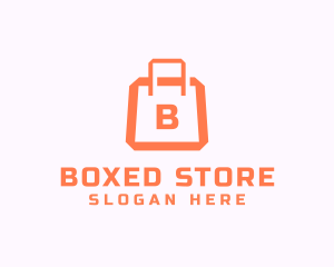 Shopping Bag Grocery logo design