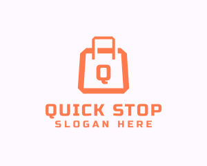 Shopping Bag Grocery logo design