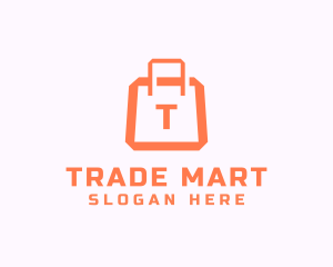 Shopping Bag Grocery logo design