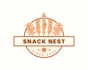 Grilled Street Food logo design