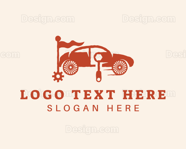 Car Mechanic Garage Logo