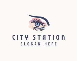 Eyebrow & Eyelash Salon logo design