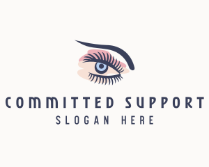 Eyebrow & Eyelash Salon logo design