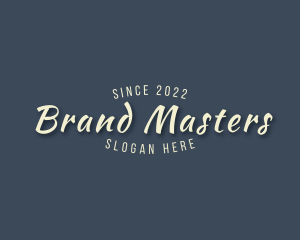 Hipster Business Brand logo