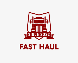 Logistics Truck Transport  logo