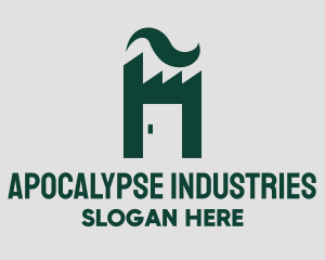 Industrial Factory Door  logo design