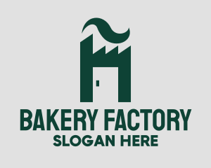 Industrial Factory Door  logo design