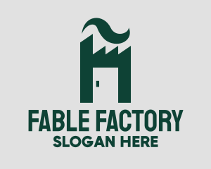 Industrial Factory Door  logo design