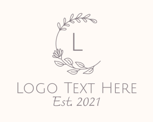 Lettermark - Flower Garden Lettermark logo design