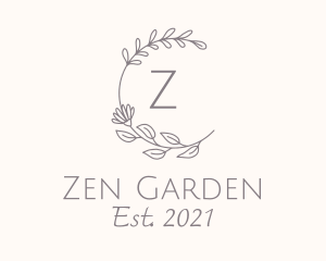 Flower Garden Lettermark logo design