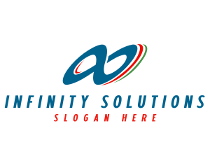 Multimedia Infinity Loop logo design