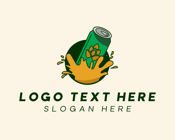 Beer Can Splash logo