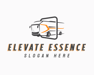 Tour Bus Transportation Logo