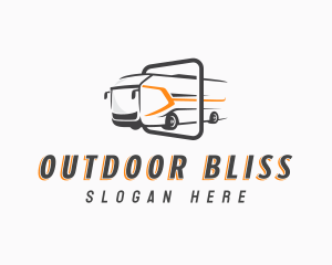 Tour Bus Transportation logo design