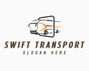 Tour Bus Transportation logo design