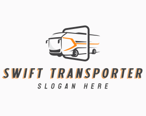 Tour Bus Transportation logo design