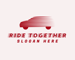 Red Fast Rideshare logo