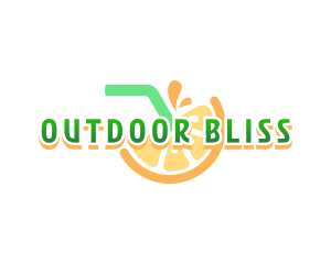 Orange Juice Bar logo design