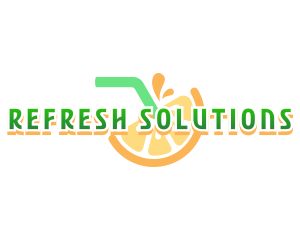 Orange Juice Bar logo design