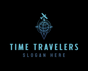 Travel Compass Adventure logo design