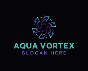 Arrow Vortex Consulting logo design