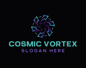 Arrow Vortex Consulting logo design