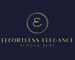 Classy Fashion Circle logo design