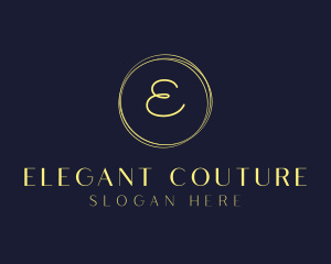 Classy Fashion Circle logo design