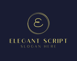 Classy Fashion Circle logo design