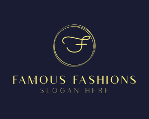 Classy Fashion Circle logo design